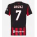 AC Milan Santiago Gimenez #7 Hjemmedrakt Dame 2025-26 Korte ermer